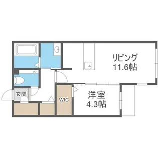 Premier ist KOTONI Sta.【4階】の間取り