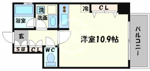 樹樹ガーデン・アネックス【5階】の間取り