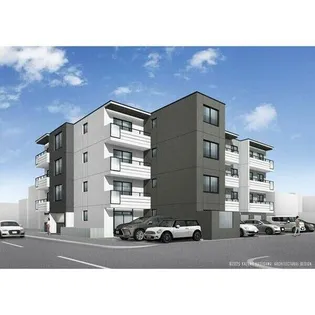 (仮称)南9西15新築MS【4階】の外観