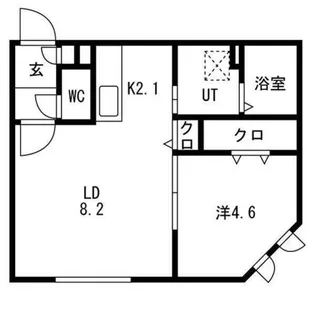 Prograce S19【3階】の間取り