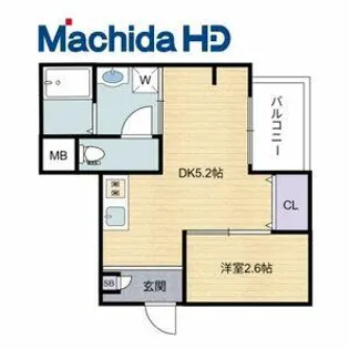 エヌエムキャトフヴァントゥレーズノース【3FC号室】の間取り