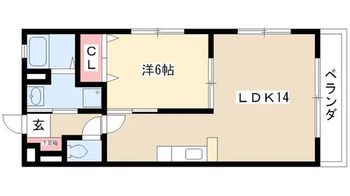 グレースコート【2階】の間取り