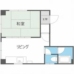 サンエービル【3階】の間取り