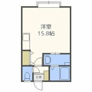 リバーデンス50【205号室】の間取り