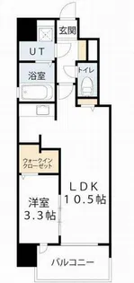 ミラージュパレス都島本通【10階】の間取り