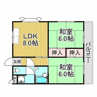 スリージェ甲子園口1【3階】の間取り