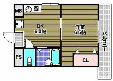 アーバンドゥ金剛【3階】の間取り