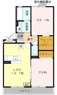 アメニティーコート西泉丘【3階】の間取り