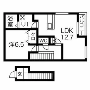 フォレストメゾン高嶋【2階】の間取り