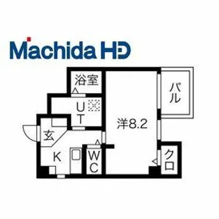 エヌエムトラントアン【2FE号室】の間取り