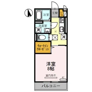 アネックスⅡ【2階】の間取り