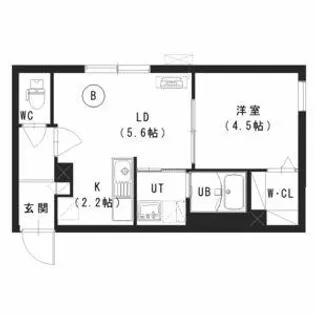 ホロムア澄川【402号室】の間取り