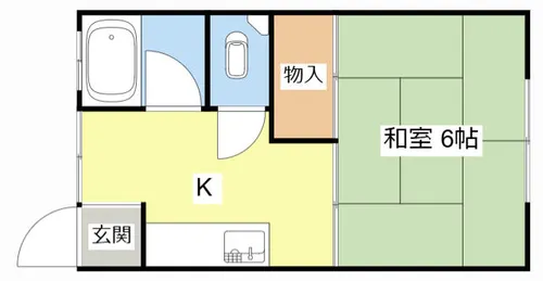 上田マンション【2階】の間取り