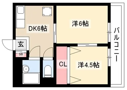 マンションアイユー【3階】の間取り