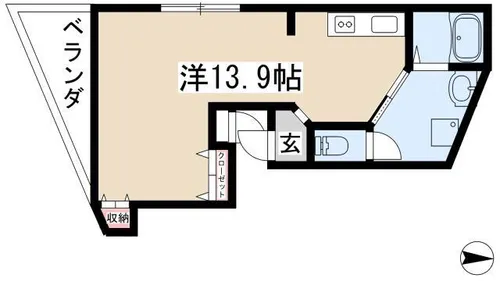 Maison Mirabelle【3階】の間取り