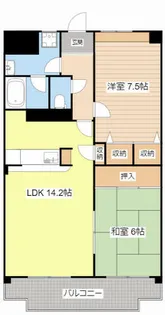 コスミックルーム21【303号室】の間取り