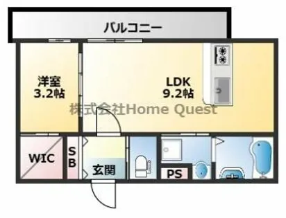 GrandPaseo north【4階】の間取り