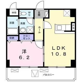 サピーハーモニー堅田【3階】の間取り