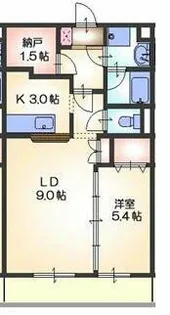 ドエル・マルモ 606【3階】の間取り