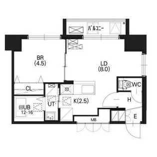 リシェス桑園【3階】の間取り