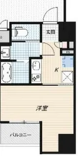 ArtizA森ノ宮D.C.【10階】の間取り