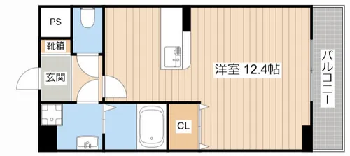 ヴェル・ベルヴィ【3階】の間取り