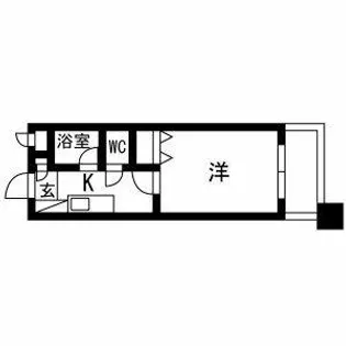 TKビル【502号室】の間取り