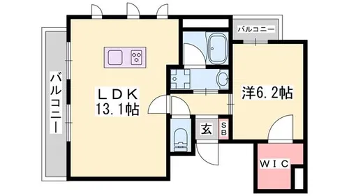 Meilleur【3階】の間取り
