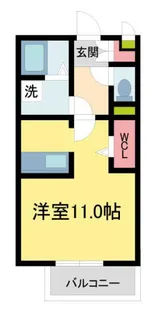 ル・トレゾア【103号室】の間取り