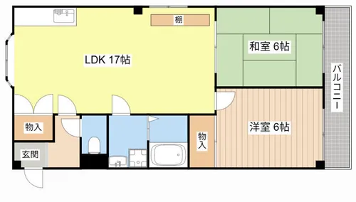 グレイスハイツ【101号室】の間取り