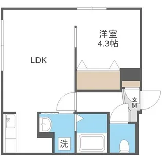 レラシオン【5階】の間取り