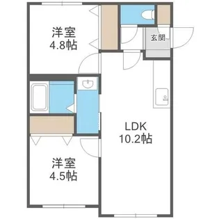 FRESCA(フレスカ)【1階】の間取り