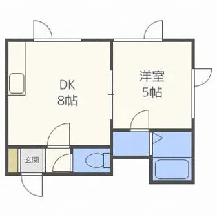 ノースキャピタル【2階】の間取り