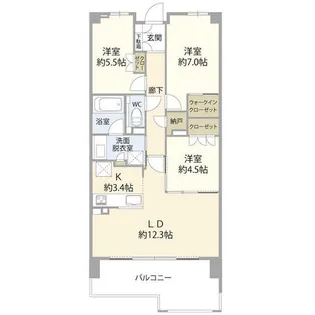 ForestOne八事清水ケ岡(060047)【3階】の間取り