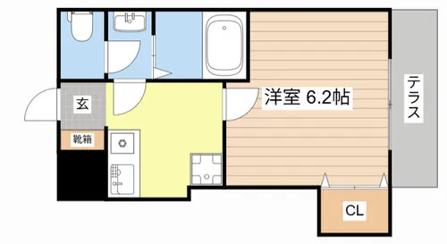 Nasu11【1階】の間取り
