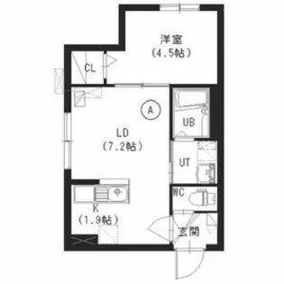 ルチアーノ厚別南【203号室】の間取り