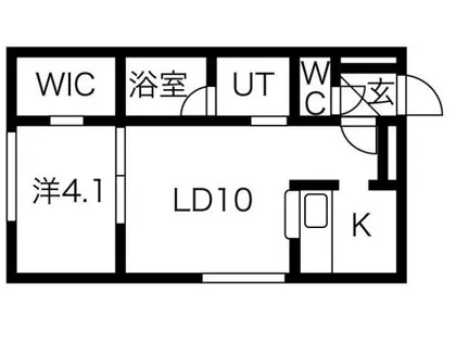 Carrera146【4階】の間取り
