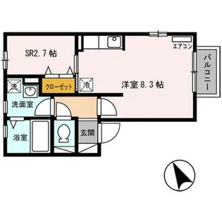ハートランド【2階】の間取り