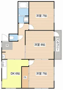 マキノシーサイドハイツ【202号室】の間取り