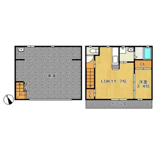 Loisir【2階】の間取り