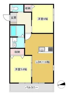 GRANDIR【2階】の間取り