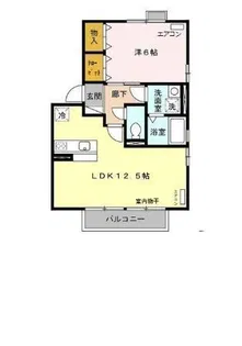 パークハイム【2階】の間取り