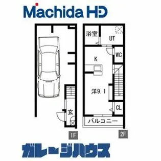 大阪府寝屋川市池田本町【一戸建】の間取り