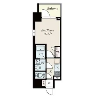 エスリードレジデンス大阪グランノースⅠ【905号室】の間取り