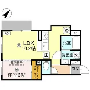 兵庫県神戸市須磨区大田町2丁目【アパート】の間取り