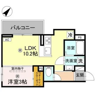 兵庫県神戸市須磨区大田町2丁目【アパート】の間取り