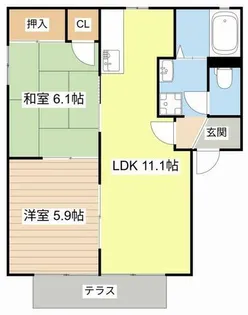 MaiSon・Ito【0101号室】の間取り