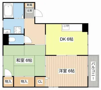 アポロⅡ【2階】の間取り