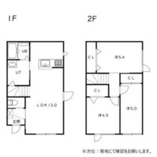 MAISON de COCO【1階】の間取り