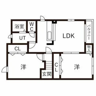 Belta【201号室】の間取り
